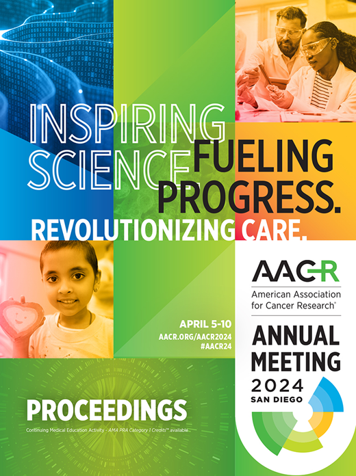 Cover of the 2024 AACR Program