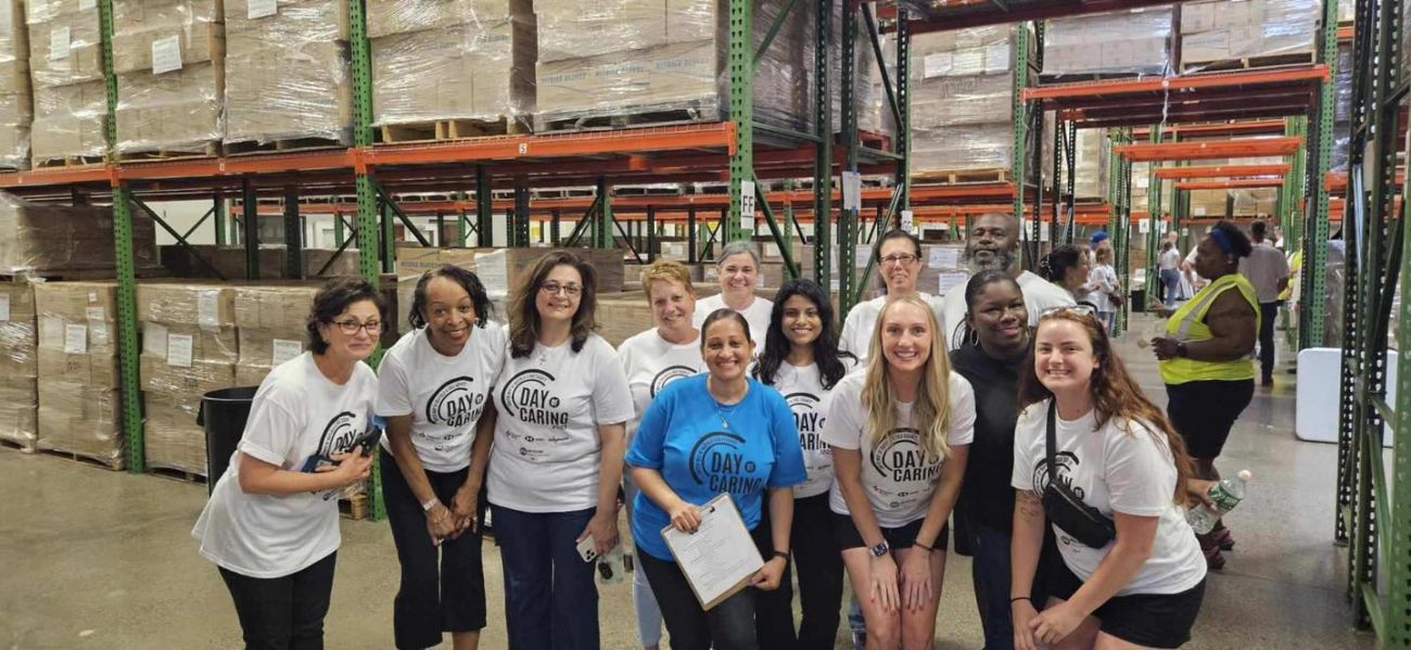 Roswell Park employees participate in the annual United Way Day of Caring. 