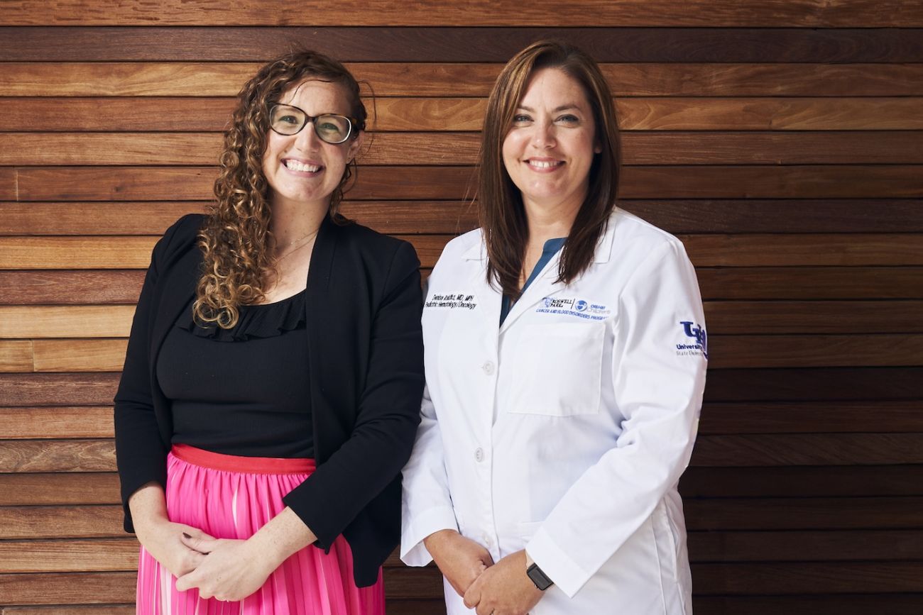 Young Adult Program Coordinators Erin Brewer Spritzer, PsyD, and Denise Rokitka, MD, MPH 