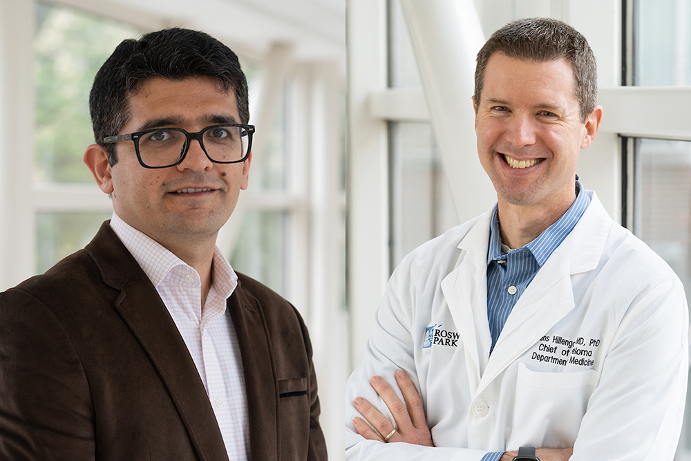 Two doctors headshots
