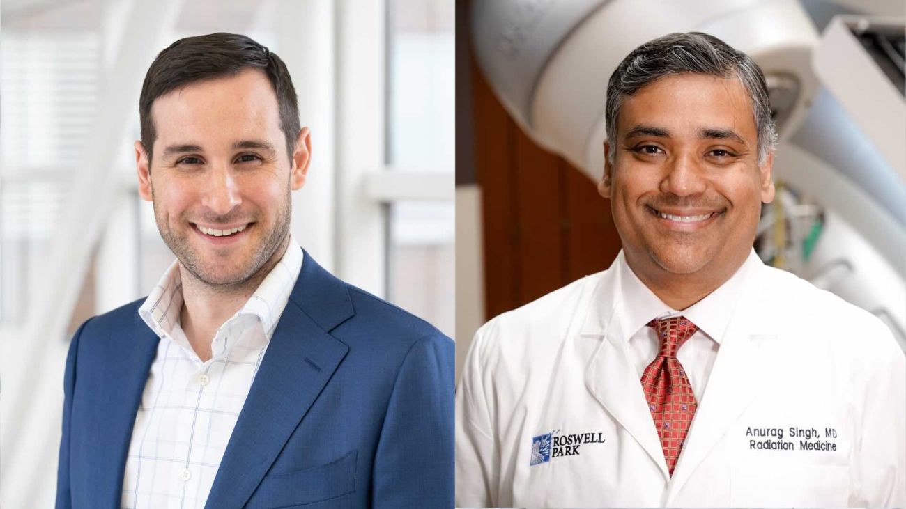Two doctors headshots