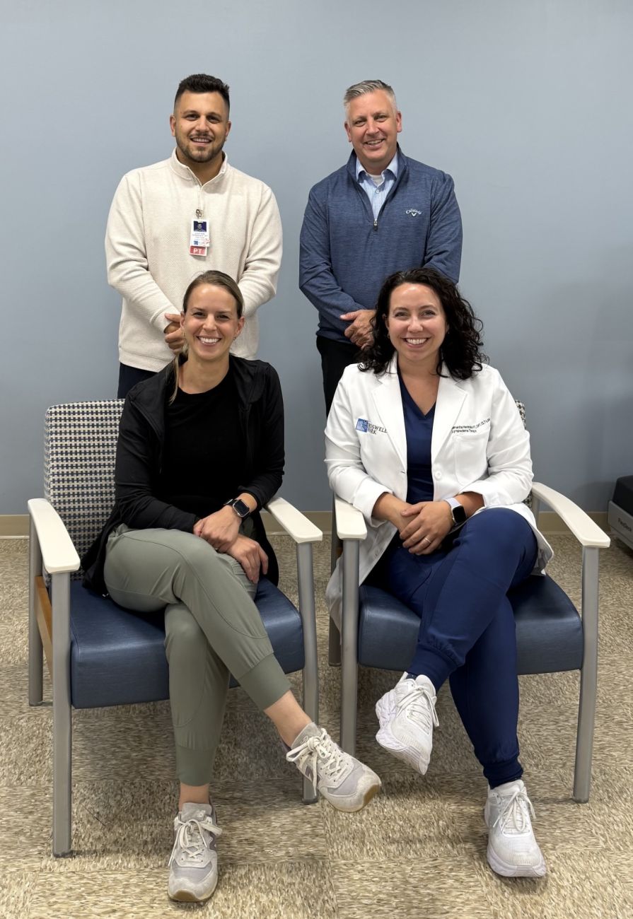 Roswell Park's physical therapists based at the Amherst location on College Parkway. 