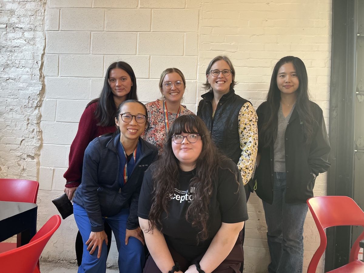 A group of women out for a birthday lunch