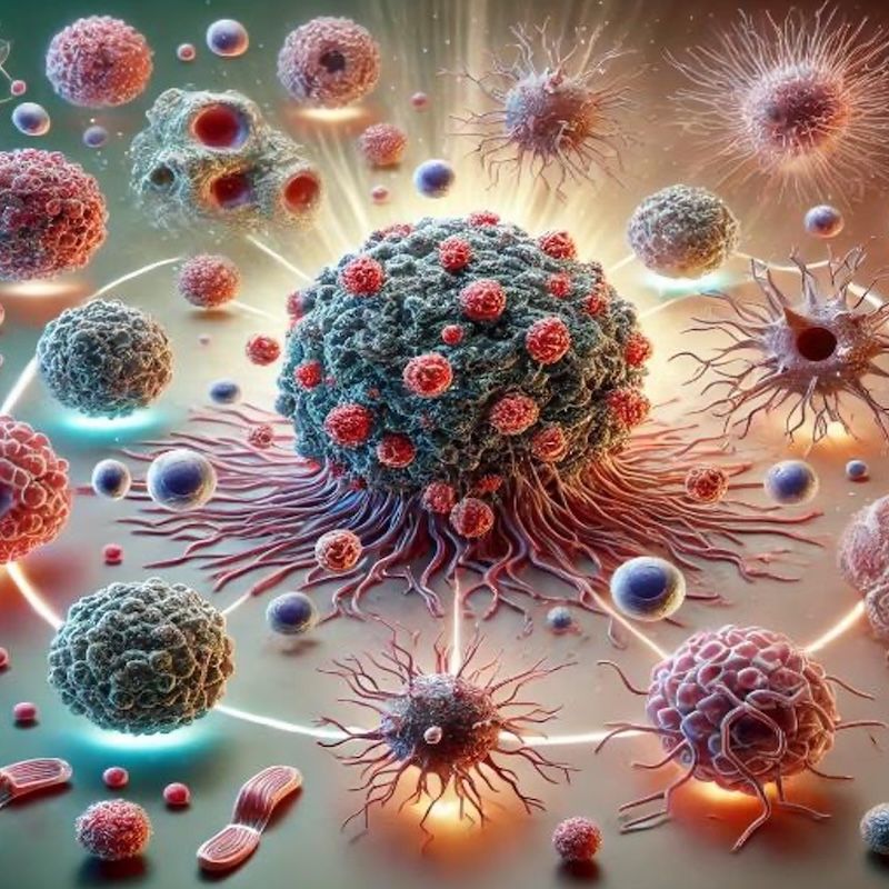 Illustration of a virus