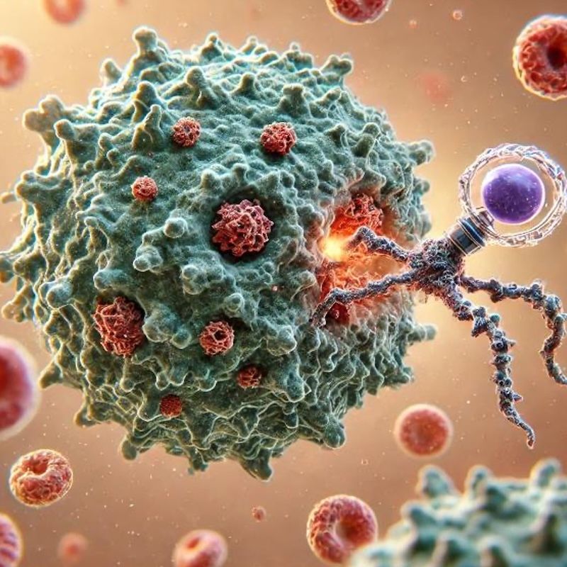 Illustration of a virus