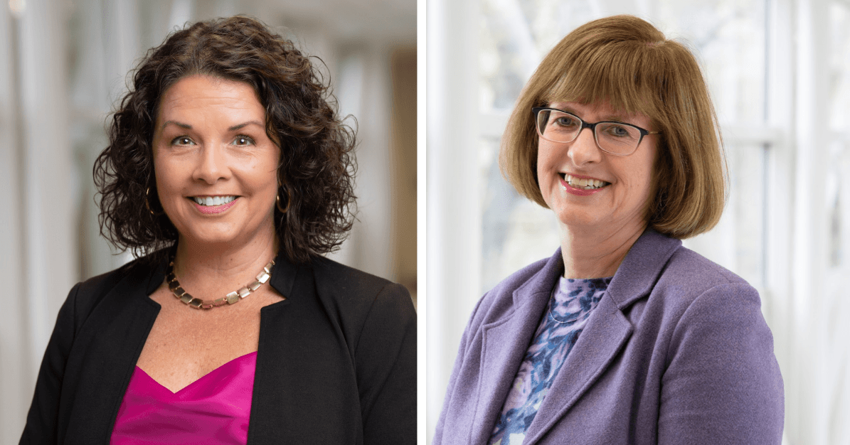 Jenn Hickok and Tammy Lightcap
