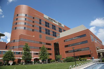 Main hospital building at Roswell Park