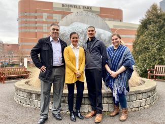 The staff of the Center for Indigenous Cancer Research at Roswell Park