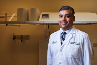 Dr. Singh's radiation strategies have been adopted as recommendations in major healthcare guidelines