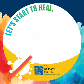 Let's Start to Heal Facebook Frame