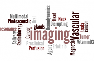 A word cloud containing terms related to Oral Oncology