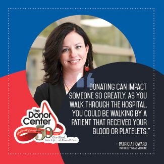 Employee Testimonial about the Donor Center