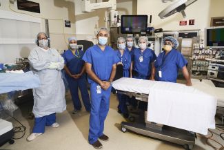 The GI Team with the da Vinci Surgical System
