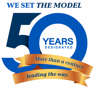 We Set The Model - 50 Years Designated