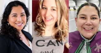 Corinne Abrams, Regina Mowry and Shannon Seneca have joined the team in the Center for Indigenous Cancer Research.