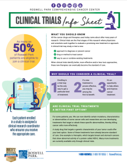 Clinical Trials Info Sheet