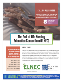 ELNEC Program Flyer