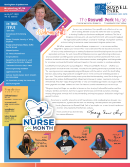 Nursing Newsletter Thumbnail - Summer 2022