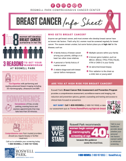 Breast Cancer Info Sheet Thumbnail