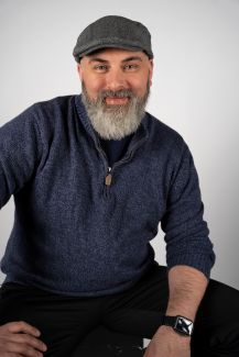 Adam Kreutinger poses for the Elevate Salon