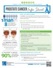 Prostate Cancer Info Sheet