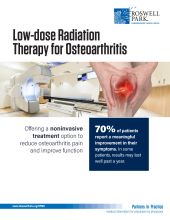 Low-dose Radiation Therapy for Osteoarthritis