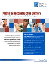 Chirurgie plastique et reconstructive
